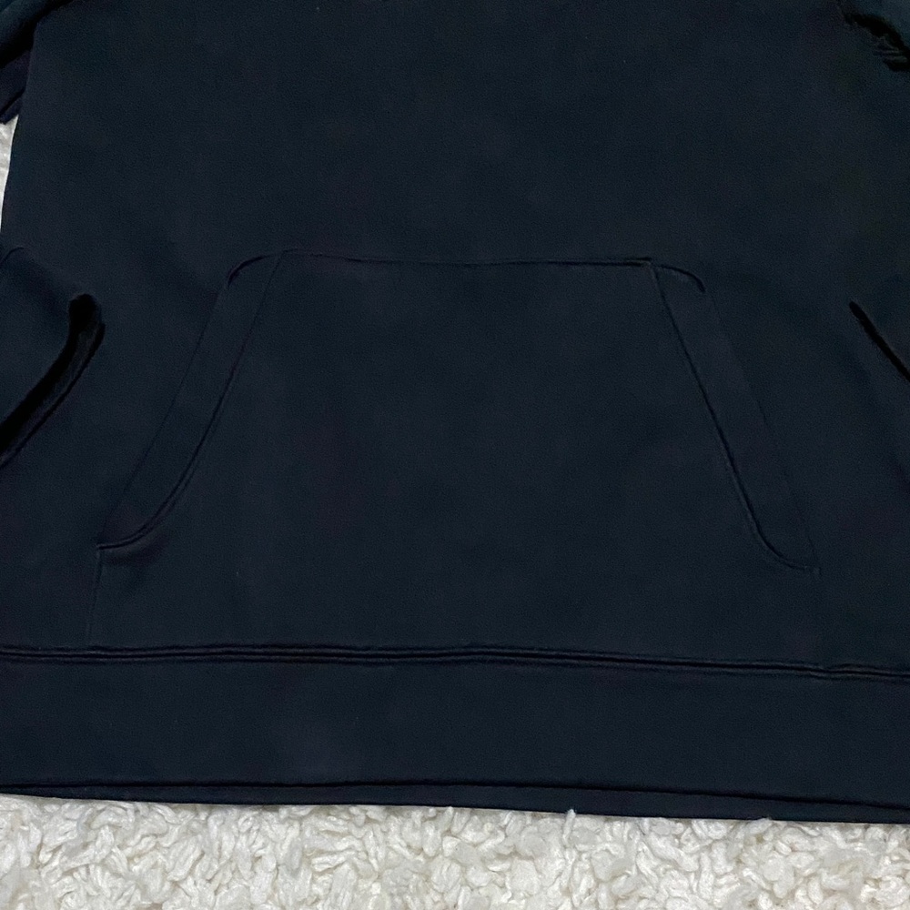 Under Armour Mens size large black Hoodie with Bright green trimmed Logo - Picture 8 of 14